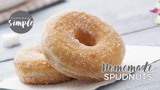 How to Make Spudnuts Donuts with Mashed Potatoes [upl. by Yrogerg907]