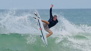 Eric Geiselman surfs the Slater Designs SciFI 20 in Florida [upl. by Lewap905]