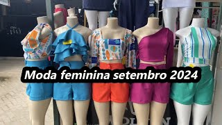 MODA FEMININA SETEMBRO 2024 FEIRA DE CARUARU FAZ ENVIOS [upl. by Legnaesoj471]