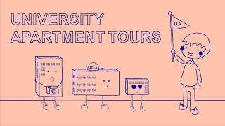 University Apartment Tours  UCLA Housing [upl. by Ardnuaed217]