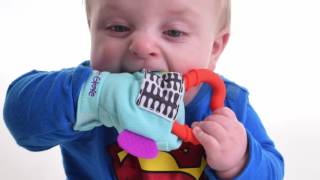 Gummee Glove The worlds first teething mitten  For babies 3 to 6 months [upl. by Johnathan]