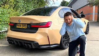 TITANIUM Exhaust For New BMW M3 Competition INSANE Sound [upl. by Maidel]