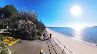 parkrun 103  Dolls Point Sydney  26 Oct 2024  Insta360 Timelapse [upl. by Reivad261]