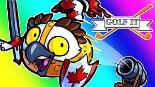 Golfit Funny Moments  Racing Takeshis Castle [upl. by Aniloj]