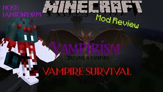 Minecraft Vampire Survival Episode 1 Hunt to become a Vampire [upl. by Nosila166]