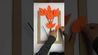 Colourful Wall Frame Craft Idea short reel viral trending youtubeshort walldecor diycrafts [upl. by Sparkie]