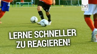 C und BJugend Fußballtraining Dreifarbenspiel [upl. by Anasus433]