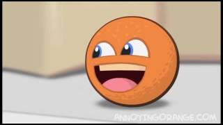 Animated Annoying Orange hey apple Original FastFaster Mode [upl. by Uzzia]