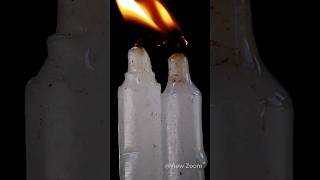 Candle vs Blow torch ASMR Closeup macro shorts asmr macro closeup experiment satisfying [upl. by Nata604]