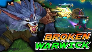 REWORKED WARWICK IS WAY TOO STRONG FOR SOME REASON [upl. by Gifford]