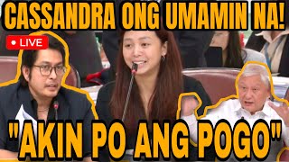 CASSANDRA ONG IBINUNYAG NA SYA ANG MAYARI NG POGO [upl. by Naarah]