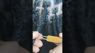 Interlock dreadlock tutorial hairtutorial dreadlocks youtubers subscribe [upl. by Eintrok174]