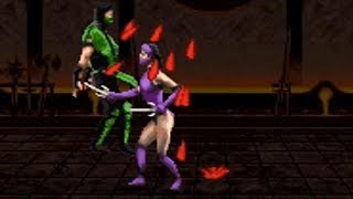 Mortal Kombat II SNES Playthrough  NintendoComplete [upl. by Yawnoc]