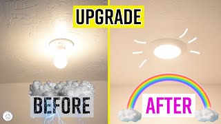 How to replace a light bulb with LED  DIY beginner level [upl. by Halle]