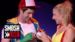 MY POKEMON GO ADDICTION  SMOSH LIVE [upl. by Millicent]