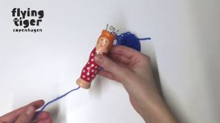 DIY Knitting doll [upl. by Litta]