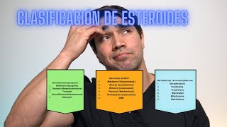 CLASIFICACIÓN DE ESTEROIDES ANDROGENOS FUNCIONES SEGÚN CADA FAMILIA [upl. by Ruthanne126]