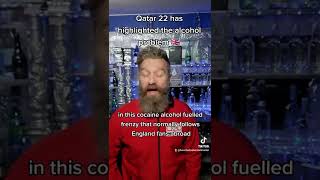 Qatar 22 🇬🇧 alcohol problem worldcupqatar2022 beardedwatersommelier qatar22 mondial2022 shorts [upl. by Ahsahtan]