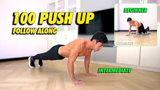 Guided 100 Push Up Workout [upl. by Reste]