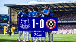 EVERTON 10 SHEFFIELD UNITED  Premier League highlights [upl. by Blondie]