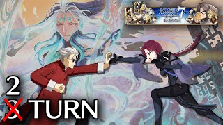 Super Li Shuwen vs Bazett 2 Turn  Super Recollection Road to 7 Lostbelt 3 SIN [upl. by Irrabaj]