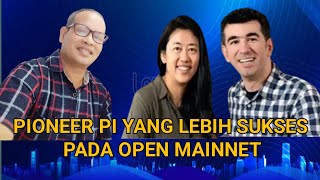 PIONEER PI YANG LEBIH SUKSES PADA OPEN MAINNETisvideo71 [upl. by Naujal]