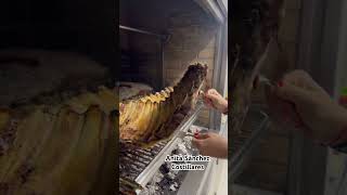 Costillas Parrilla Asado beautiful youtuber viralvideo uruguay asado amigos fypシ゚viral [upl. by Lorrie]