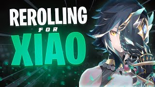 Rerolling For Xiao  Genshin Impact 24 [upl. by Idel]