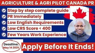 Move To Canada  Agri food pilot program 2024  Canada Work Permit amp Permanent Residency  Apply Now [upl. by Atteuqcaj]