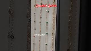 Rose gold Anklet starting from 2 gms [upl. by Naam824]