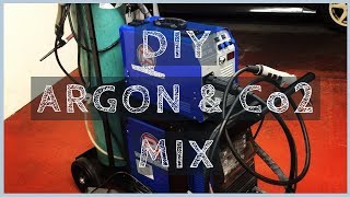 Mix Your Own Argoshield MIG welding TIG [upl. by Nyleuqaj]