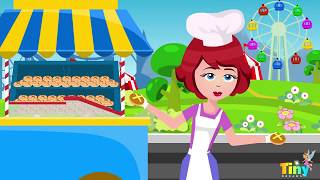 Hot Cross Buns  Childrens Nursery Rhymes And and Kids Songs  TinyDreams [upl. by Nehemiah]