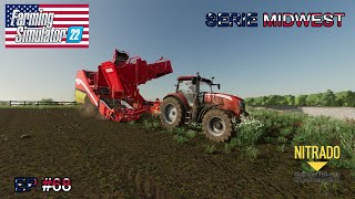 FS22 SERIE MIDWEST 68 RACCOLTA PATATE [upl. by Ybroc]