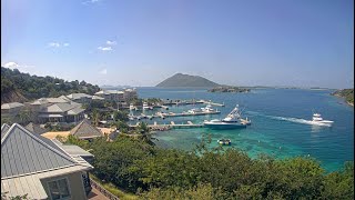 EarthCam Live Scrub Island British Virgin Islands [upl. by Asillam]