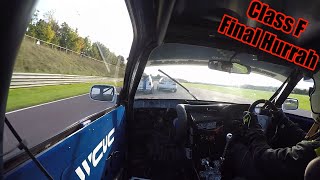 Final Class F Battle  Castle Combe Hot Hatch Oct 5th [upl. by Lebezej650]