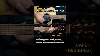 Diwata  Abra ft Chito Miranda 2014 Easy Guitar Chords Tutorial with Lyrics Part 1 SHORTS REELS [upl. by Ahsiema1]