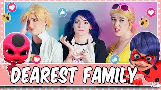 Cosplayers React to Miraculous Ladybug  Dearest Family 🥧 [upl. by Herb]