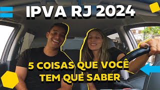 IPVA RJ 2024 valores datas e formas de pagamento  ChamaoGringo [upl. by Muiram]