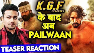 PAILWAN Teaser Reaction  Kiccha Sudeep  Pailwan Kushti [upl. by Ahsenhoj]