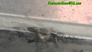 Flat Bottom Aluminum Boat Repair [upl. by Olumor897]