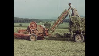 Rationelles Arbeiten mit Landmaschinen Schweiz ca 1966 [upl. by Rahal408]