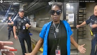 Racist Airport Employee Fired Over Outrageous Behavior [upl. by Yuht]