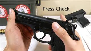 How to Use the M9 Duty Pistol 9mm Beretta BASICS [upl. by Bashuk]