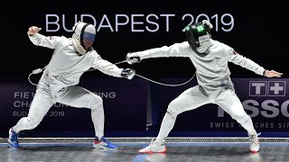 World Championships Budapest 2019  Mens Epee Finals Highlights [upl. by Akeirahs]