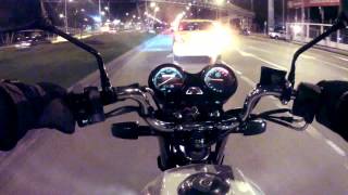 Yamaha libero 125 BogotaColombia De regreso a Casa noche [upl. by Newlin]