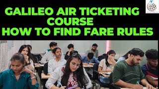 Air Ticketing Course  Galileo GDS Training course  Galileo software Tutorial  Galileo Training [upl. by Eciryt]