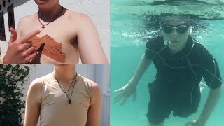 Going swimming  Tips for FTM nonbinary tomboy [upl. by Winikka]