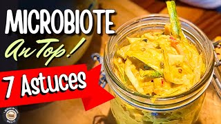 RECETTE REEQUILIBRAGE DU MICROBIOTE INTESTINAL  7 ASTUCES ULTRAPROBIOTIQUES [upl. by Leveridge]