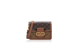 Louis Vuitton Monogram Reverse Mini Dauphine [upl. by Clarinda]