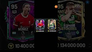 GYÖKERES🇸🇪DARWIN NÜNEZ🇺🇾 fcmobile fifa football footballmobile fifamobile cr7 soccer icon [upl. by Fiedler]